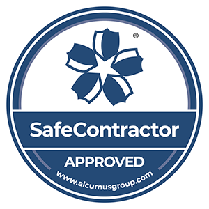 SafeContractor logo.